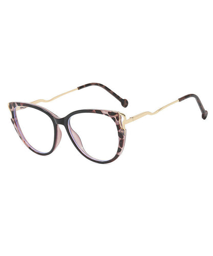 Retro Leopard Print Full Frame Reading Glasses