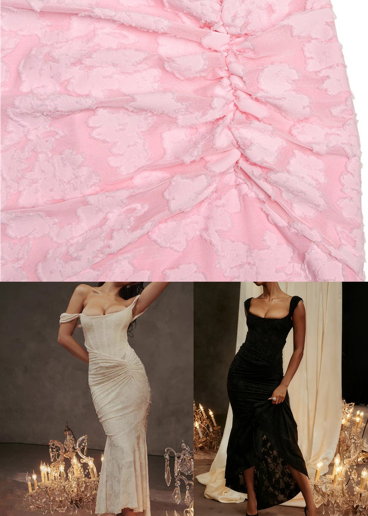 Slim Fit Pink Wrinkled Print Cotton Spaghetti Strap Dress Summer
