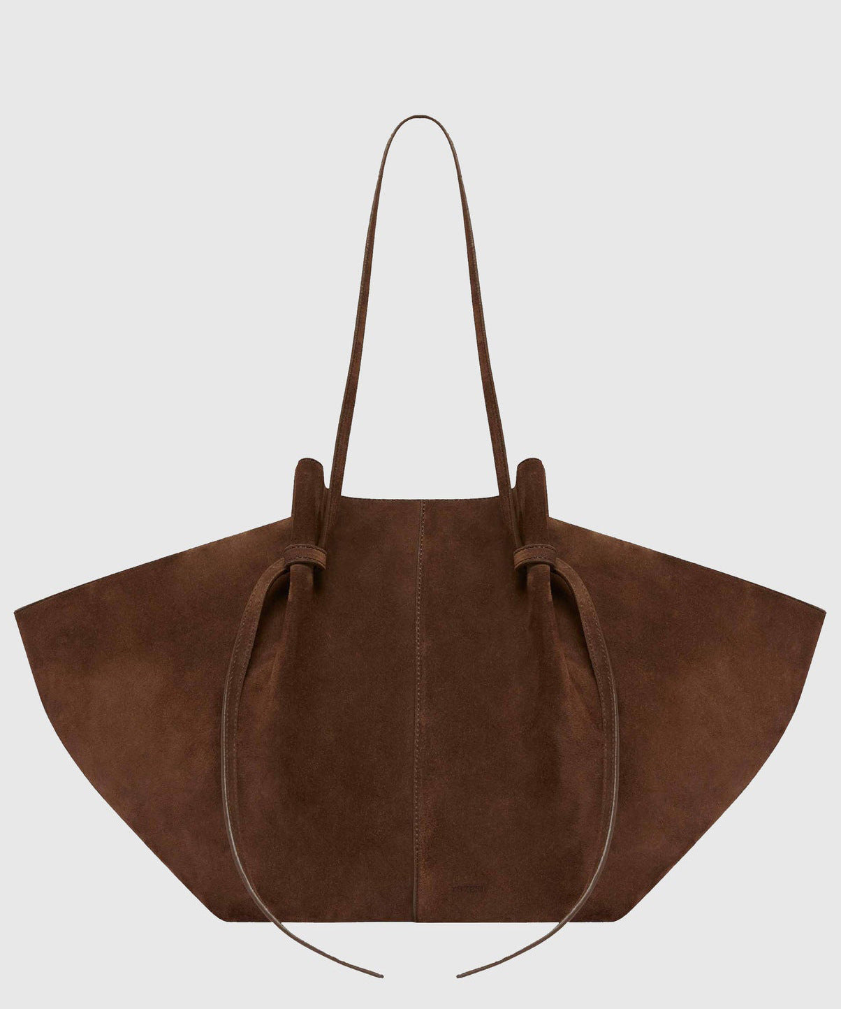 Style Brown Solid Durable Large Capacity Suede Shoulder Bags