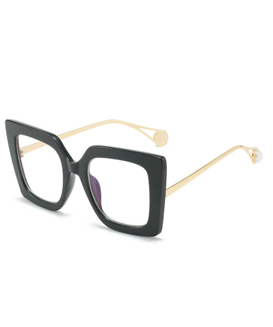 Style Leopard Alloy PC Square Sunglasses