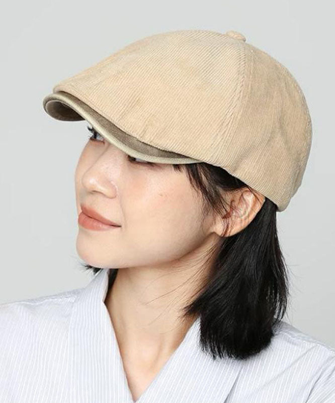 Style Mulberry Versatile Corduroy Breton Hat