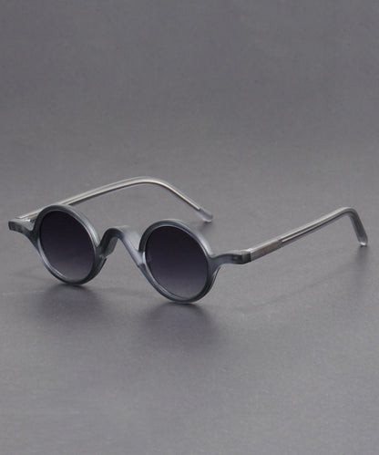 Style Tawny Resin Round Frame UV Protection Unisex Sunglasses