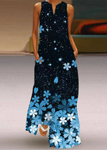Load image into Gallery viewer, Style Yellow Print Pockets Maxi Dress Summer