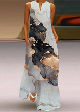 Load image into Gallery viewer, Style Yellow Print Pockets Maxi Dress Summer