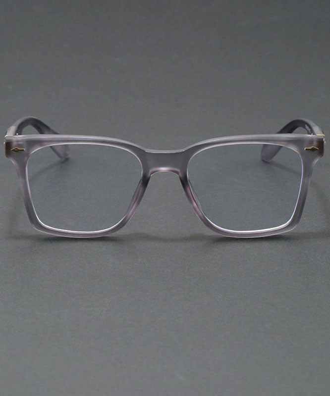 Stylish Green Resin Square Color-Changing Unisex Reading Glasses
