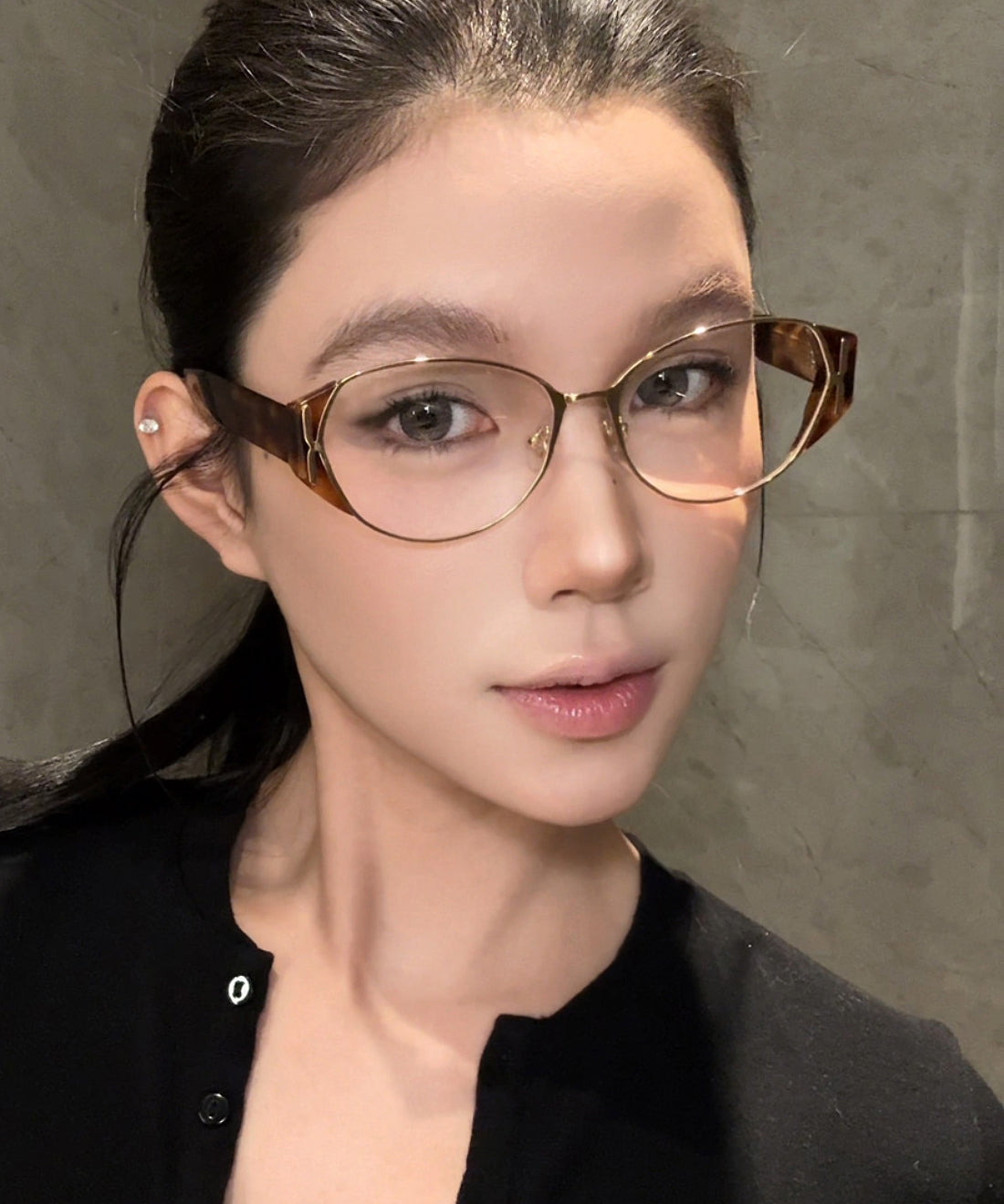Stylish Leopard Full Frame Reading Glasses