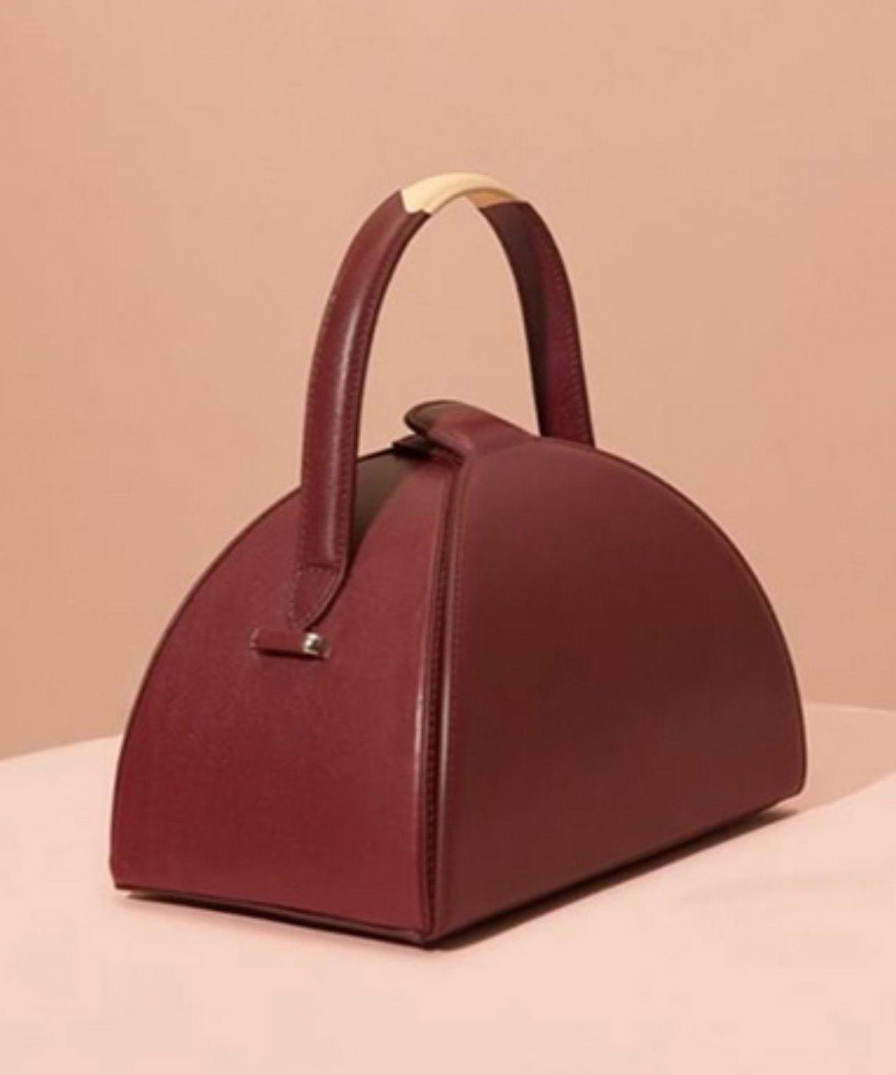 Stylish Mulberry Faux Leather Durable CrossBody Bag