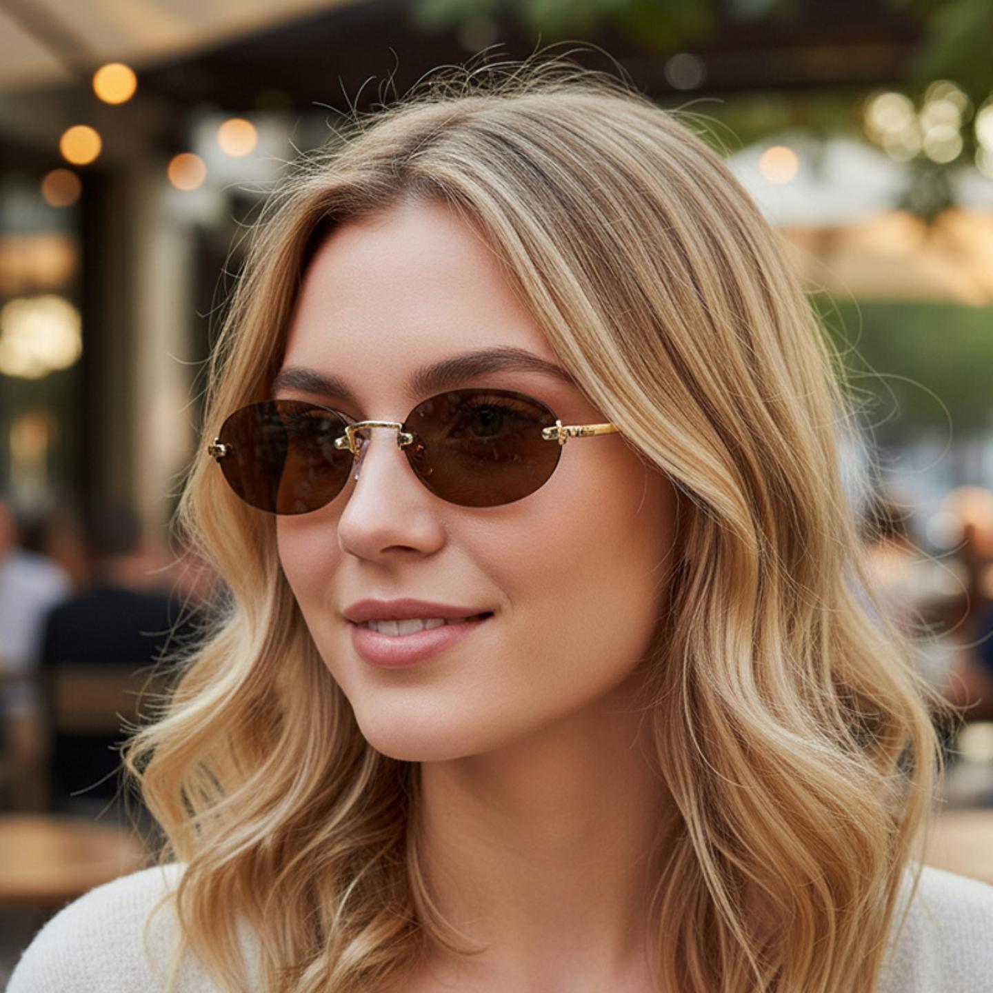 Stylish New Black Personalized And Versatile Sunglasses