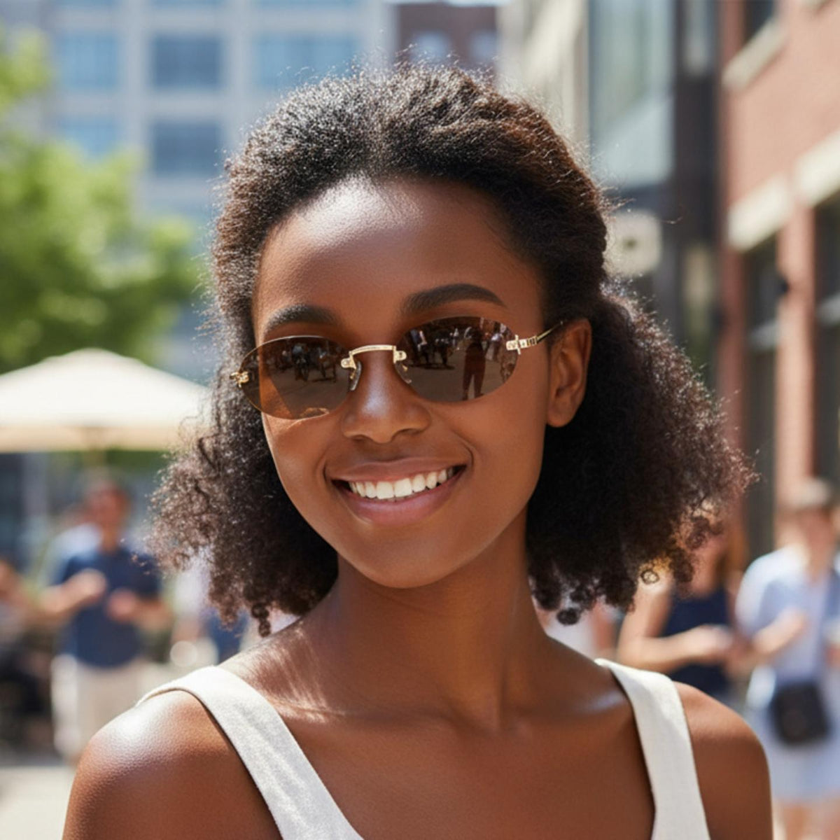 Stylish New Black Personalized And Versatile Sunglasses