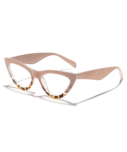 Stylish Pink Versatile Full Frame Reading Glasses