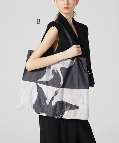 Stylish Print Large Capacity Solid Durable Shoulder Bag