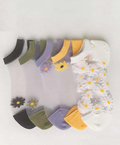 Summer Thin Breathable Japanese Sweet Mid Calf Socks