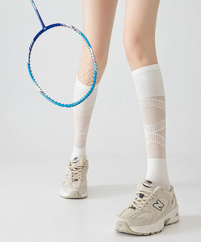 Summer Thin Breathable Sports Fitness Pressure Socks