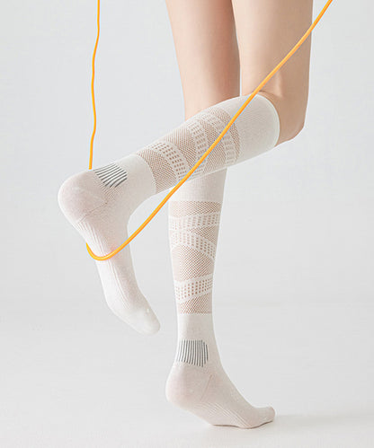 Summer Thin Breathable Sports Fitness Pressure Socks
