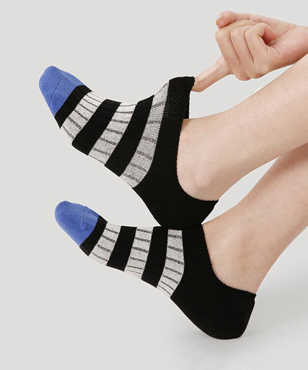 Summer Thin Cotton Low Cut Anti Slip Ankle Socks