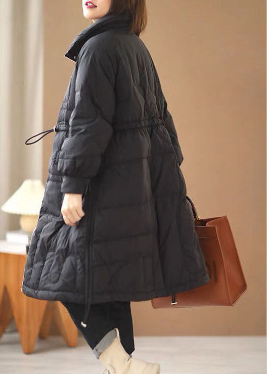 Vintage Duck egg green Cinched thick Duck Down Down Coat Winter