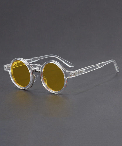 Vintage Grey Resin Blue Light Blocking UV Protection Unisex Sunglasses