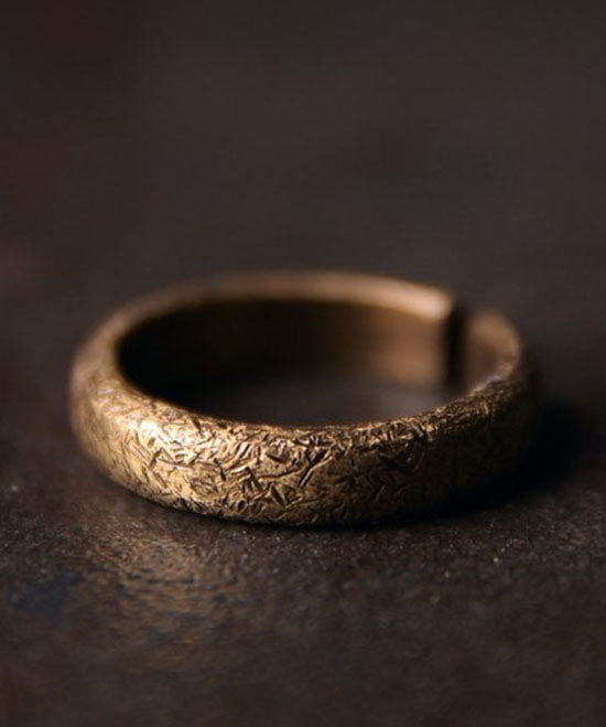 Vintage Versatile Fashion Copper Unisex Love Rings