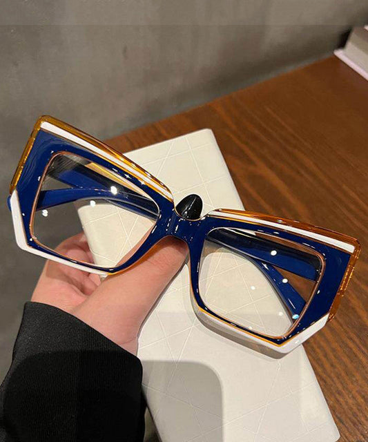 Vogue Purple PC Blue Light Blocking Full Frame Reading Glasses