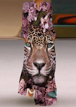 Load image into Gallery viewer, Vogue White Print Pockets Maxi Dress Long Sleeve
