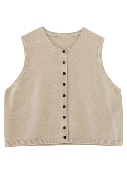 Women Beige Oversized Warm Knit Sweater Winter