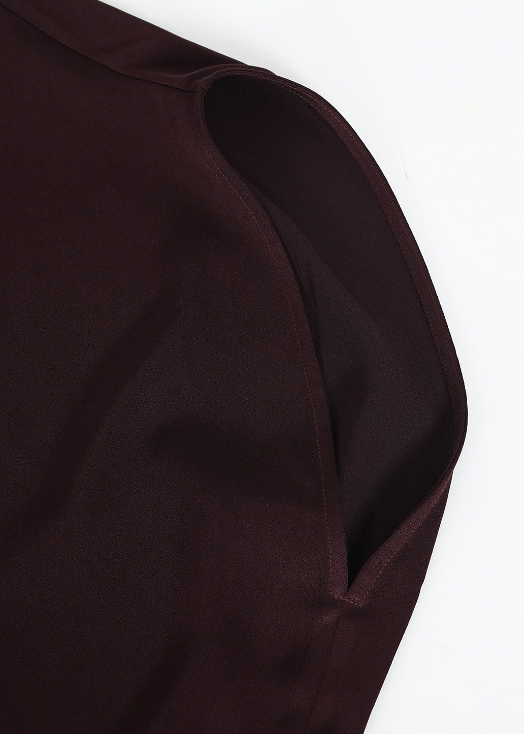 Women Dark Purple Oversized Cotton Shirt Batwing Sleeve