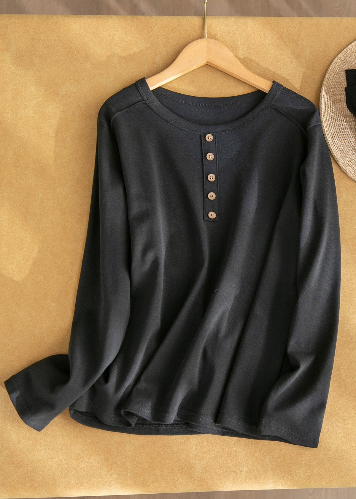 Women Green O Neck Patchwork Cotton T Shirts Fall