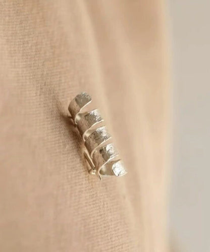 Women Silk Copper Spiral Bouquet Brooches
