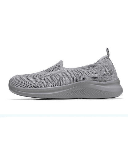 Women Soft Comfy Flat Shoes Yellow Breathable Mesh