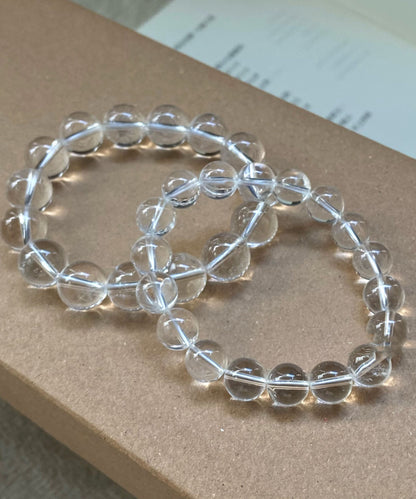 Women White Versatile Natural Crystal Bracelet