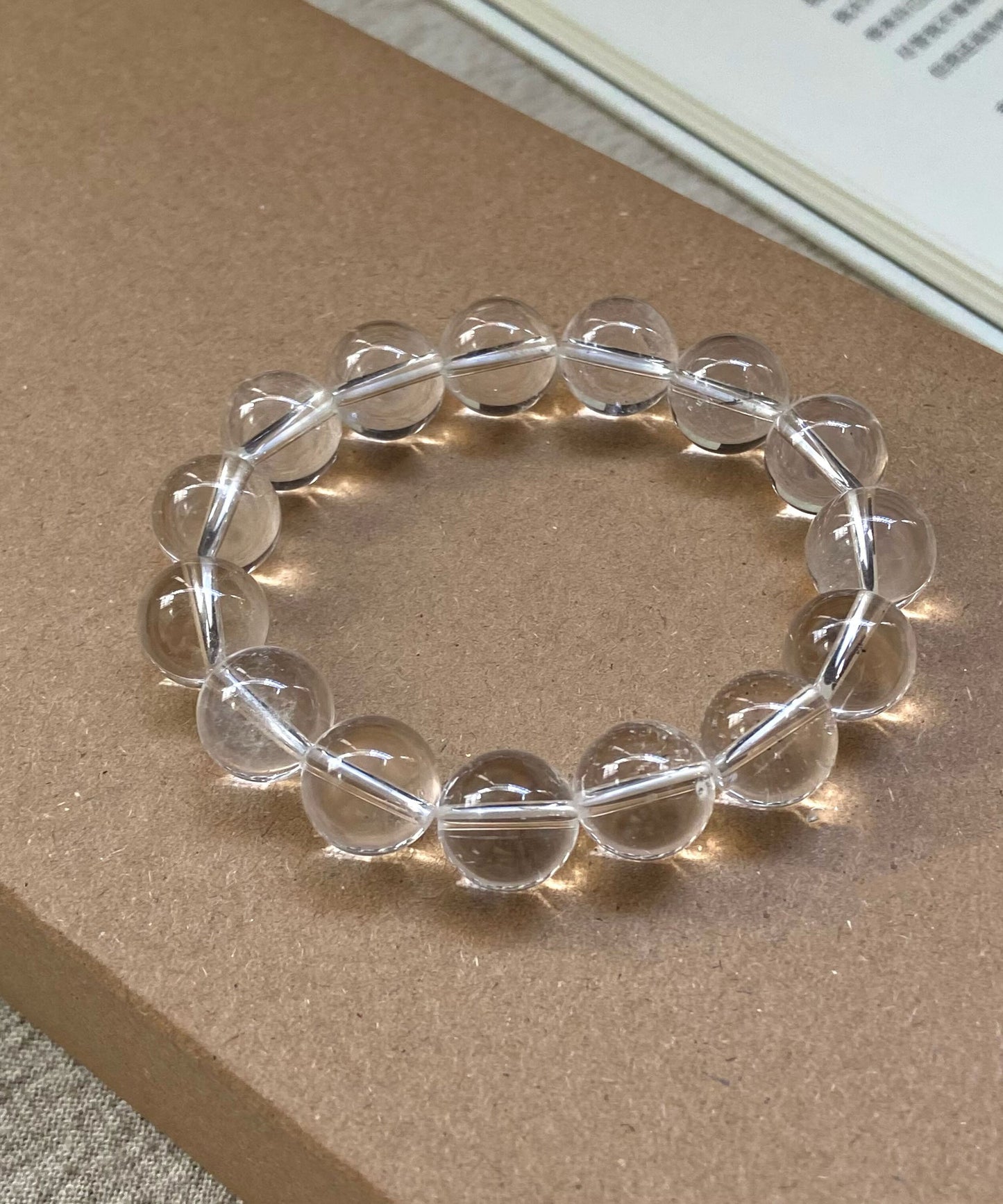 Women White Versatile Natural Crystal Bracelet