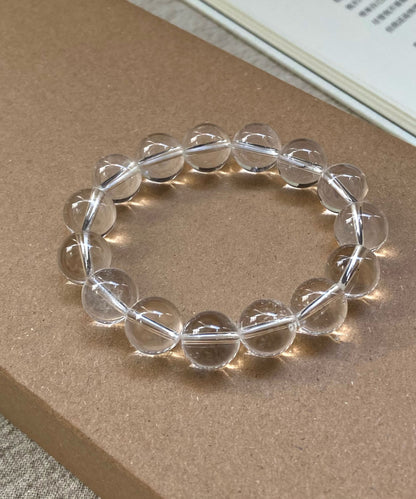 Women White Versatile Natural Crystal Bracelet
