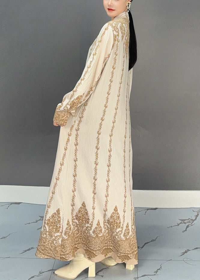 Yellow Long Shirts Dress Peter Pan Collar Lantern Sleeve