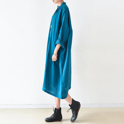 Plus Size Linen Dresses 2025 Trend Blue Oversize Shirts Caftans Fall Outfits