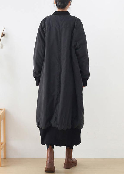 winter new original design jacket loose thick padded coat - SooLinen