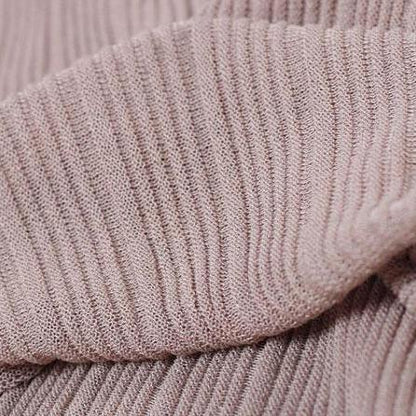 women cotton tops Loose fitting Lacing Knitting Dress Beige Two Pieces With Suspenders