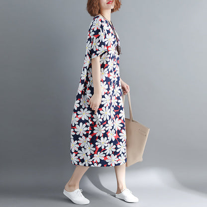 women floral chiffon dresses oversized o neck chiffon maxi dress boutique baggy dresses caftans