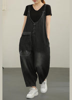 2021 Summer New Washed And Polished White Jumpsuit