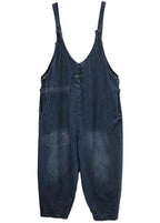 2021 Summer New Washed And Polished White Jumpsuit