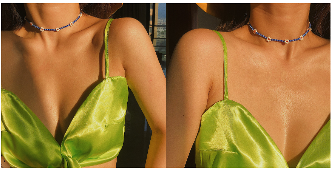 Personalized Colorful Beaded Ethnic Necklace Creative Rice Bead Woven Flower Geometric Necklace Bracelet Anklet