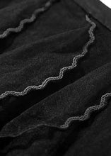 Load image into Gallery viewer, Art Black fashion Sequins Ruffles Fall Skirts