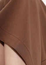 Load image into Gallery viewer, Bohemian Brown High Waist side open Asymmetrical design  Skirts