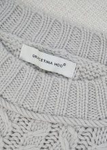 Load image into Gallery viewer, Bohemian Grey Hollow Out Woolen Knit sweaters Spring