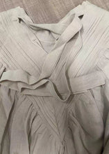 Load image into Gallery viewer, Boho Beige V Neck Oversized Cotton Long Dress Summer