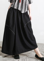Boutique Black Pockets asymmetrical design Summer Skirts