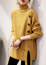 Load image into Gallery viewer, Boutique Khaki Turtleneck Thick Fall Winter Knit Sweater