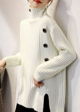 Load image into Gallery viewer, Boutique Khaki Turtleneck Thick Fall Winter Knit Sweater