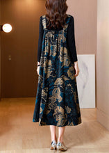 Load image into Gallery viewer, Casual Blue Slash Veck Print Top And Slip Dress Two Piece Set Summer