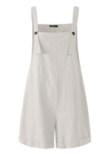 Load image into Gallery viewer, Nude Linen Jumpsuit Summer