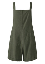 Load image into Gallery viewer, Nude Linen Jumpsuit Summer